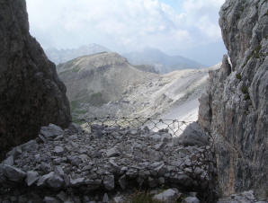 il Col dei Bos da una postazione Austriaca