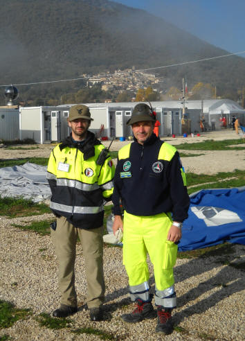 con Franco al campo di Villa Sant'Angelo